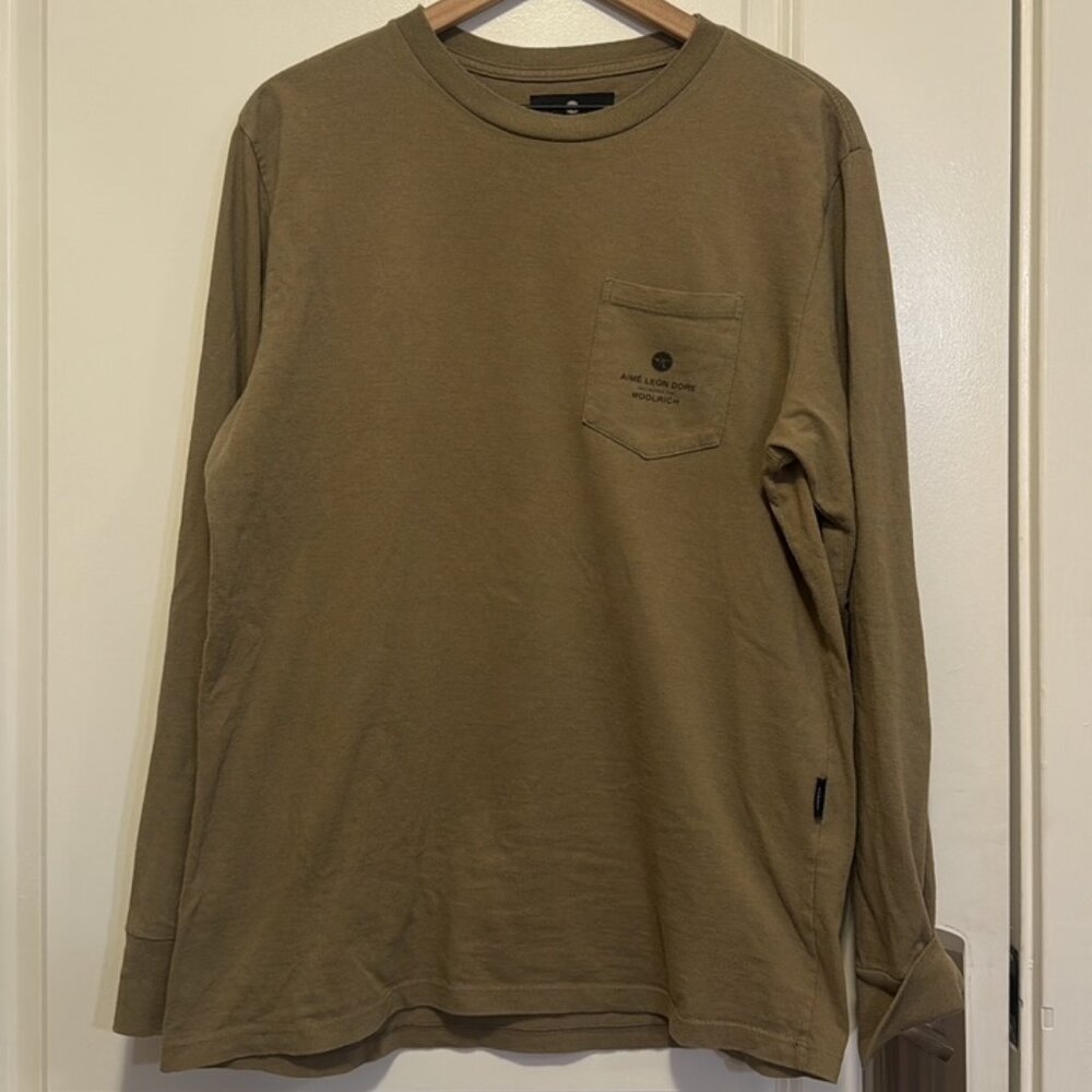 Aime Leon Dore ALD x Woolrich Heritage Long Sleeve Tee